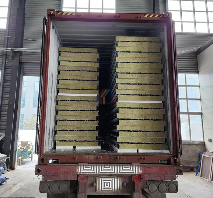 rock wool sandwich panels