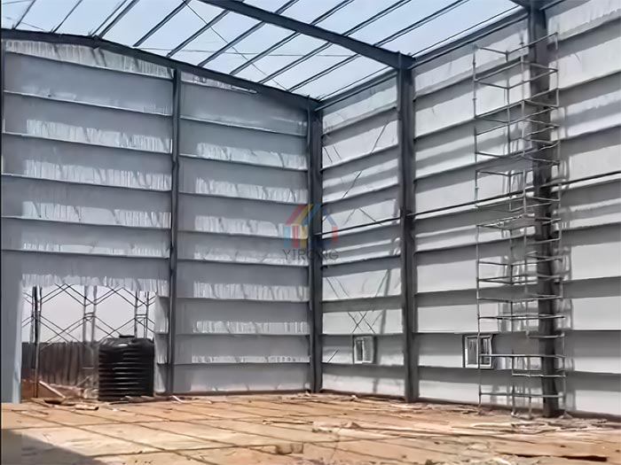 South Sudan metal warehouse construction