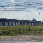 Colombian commercial steel building completed Colombian commercial steel building completed