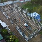 Honduras metal warehouse building construction