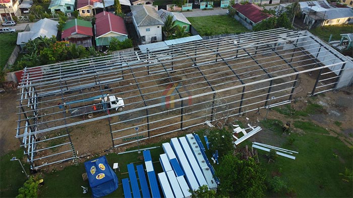 metal warehouse building