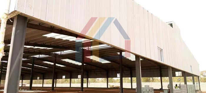 steel factory building
