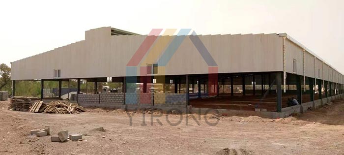 steel factory building