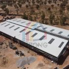 Burkina Faso 80x40m steel factory building Burkina Faso 80x40m steel factory building