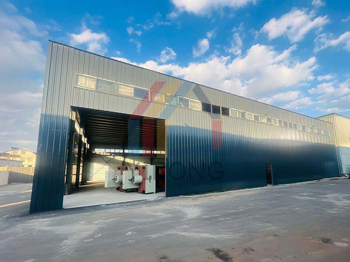 prefabricated steel warehouse