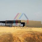 Cambodia 39x45.5m large span steel warehouse Cambodia 39x45.5m large span steel warehouse