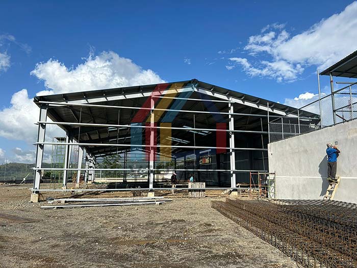 steel shed building