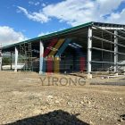 Panama 1000㎡ vehicle storage shed steel building Panama 1000㎡ vehicle storage shed steel building