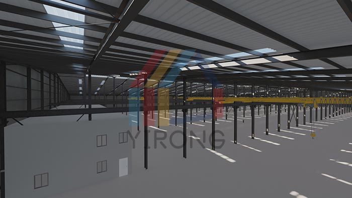 prefabricated steel warehouse
