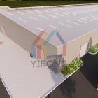Ethiopia prefabricated steel warehouse 3D model Ethiopia prefabricated steel warehouse 3D model