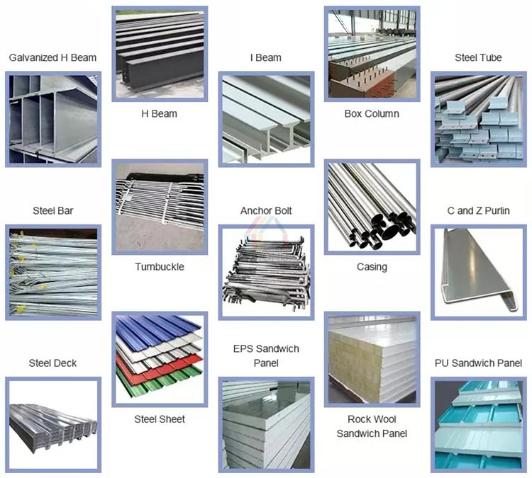 steel structure building kits