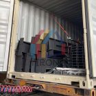 Single-slope steel shed building kits shipped to the USA Single-slope steel shed building kits shipped to the USA