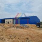 Ghana 48x25m steel workshop building finished Ghana 48x25m steel workshop building finished