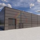 Custom Metal Shop Building Custom Metal Shop Building