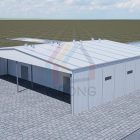 Double Slope Roof Warehouse Double Slope Roof Warehouse