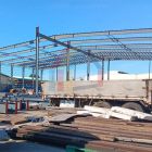 Double span steel structure factory building in the Philippines Double span steel structure factory building in the Philippines