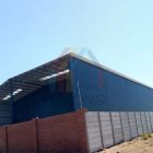 Zimbabwe 56x25m steel truss structure warehouse finished Zimbabwe 56x25m steel truss structure warehouse finished