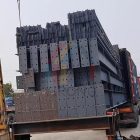 3 containers of industrial factory steel structure shipped to Angola