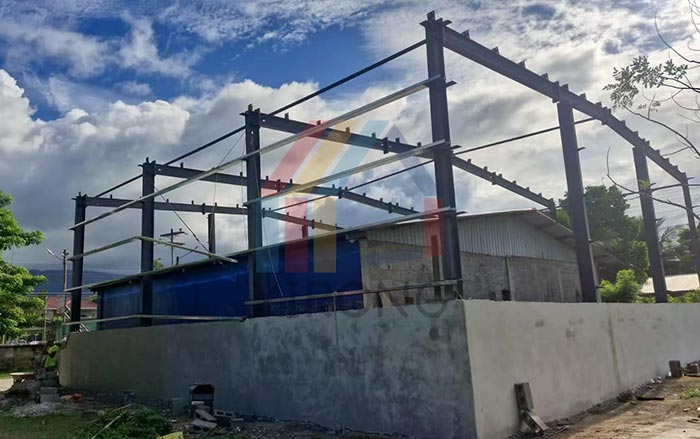 prefabricated steel structure warehouse