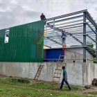 Prefabricated steel structure warehouse in Honduras Prefabricated steel structure warehouse in Honduras