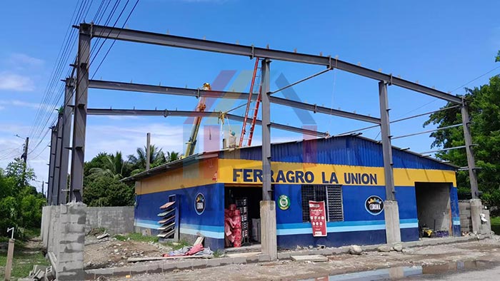prefabricated steel structure warehouse