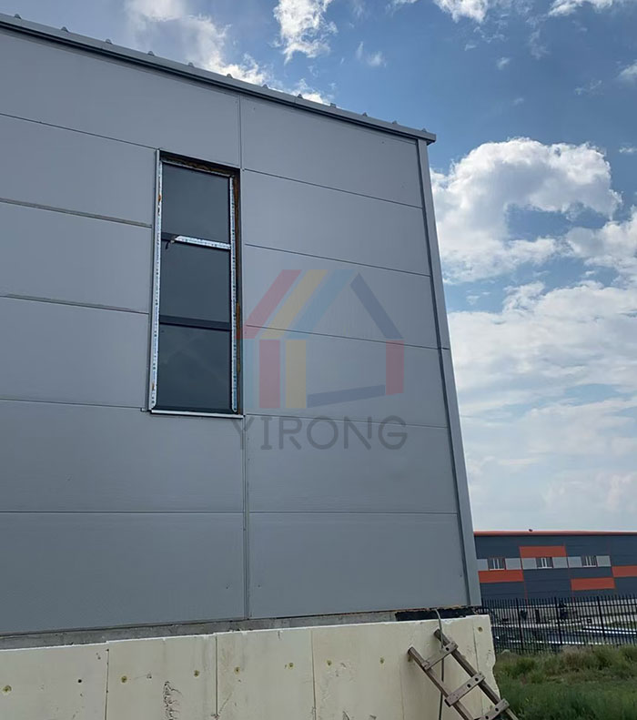 prefabricated steel workshop building