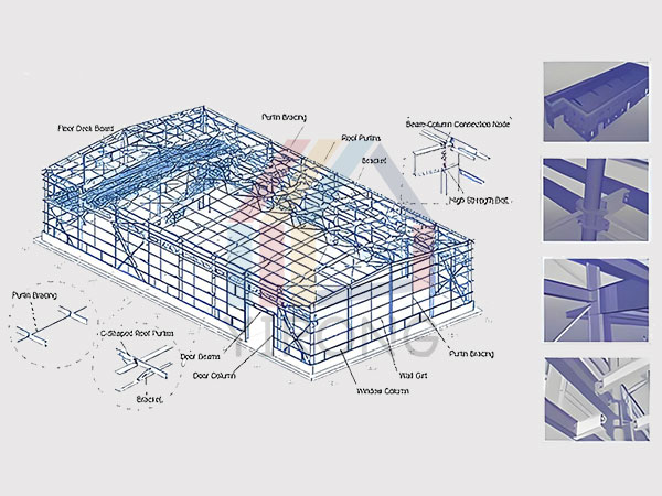steel building warehouse