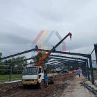 80x17m steel structure chicken house in the Philippines 80x17m steel structure chicken house in the Philippines