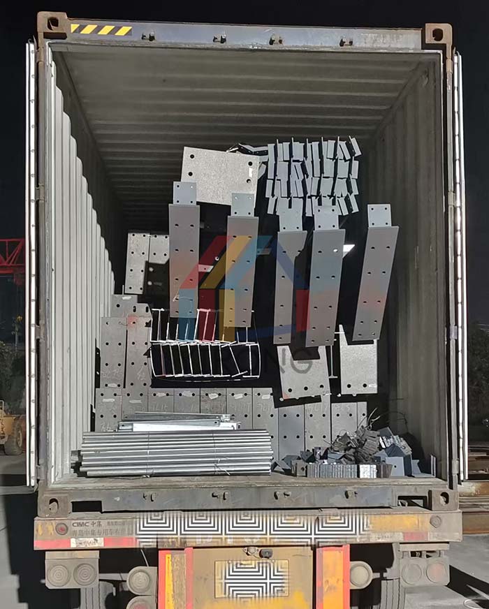 steel structure shipped of mortar warehouse