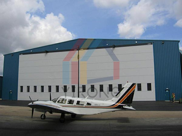 prefab aircraft hangar