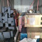 New Zealand small metal garage project packaged and shipped