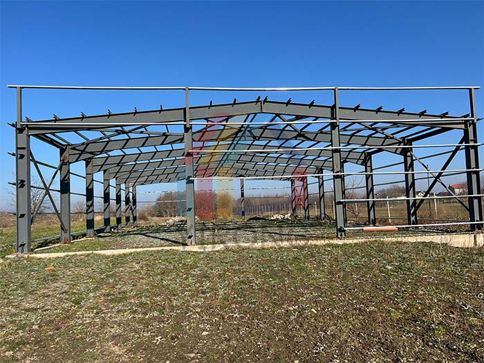 prefab steel warehouse construction