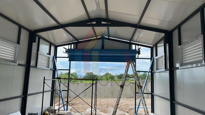 prefab metal garage