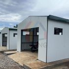 4 sets of prefab metal garages in the Philippines