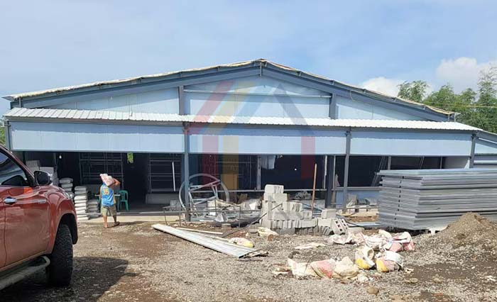 steel structure farm building
