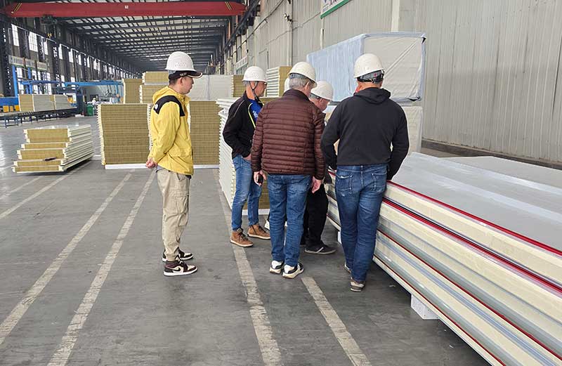 Russian clients visiting