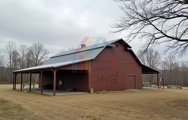 metal barn building