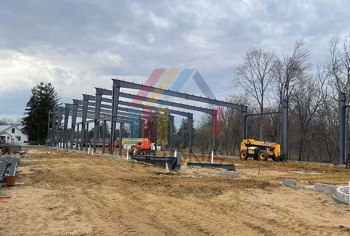 steel structure commercial building