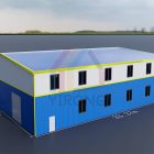 Double Storey Prefab Warehouse Double Storey Prefab Warehouse