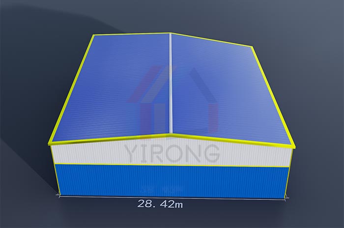 Double Storey Prefab Warehouse