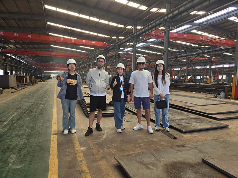 Canadian customers visit