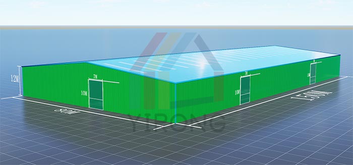 Large Span Factory Building