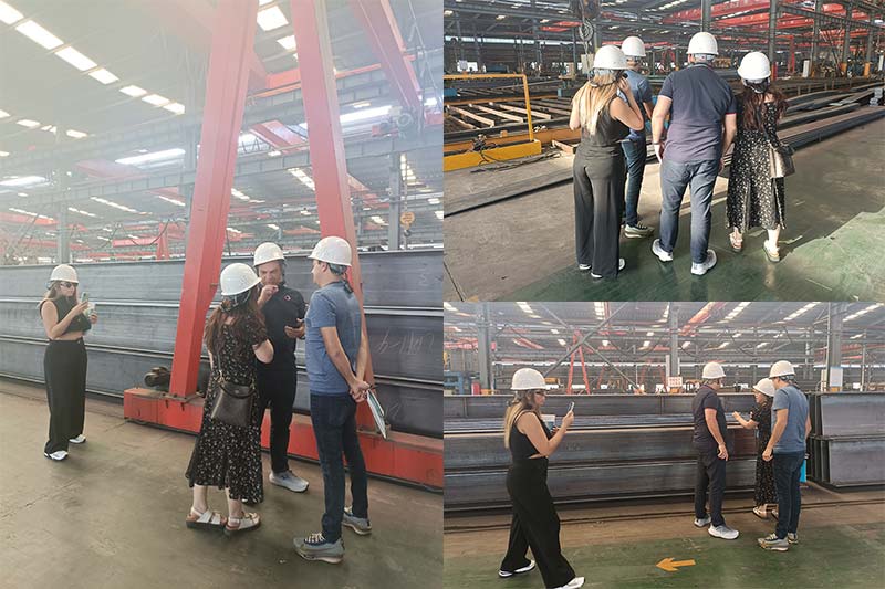 Argentine clients visiting