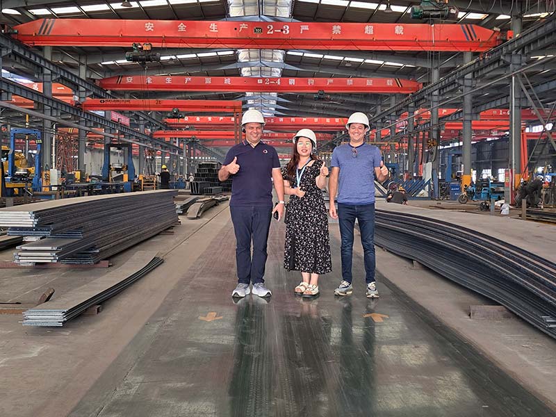 Argentine clients visiting