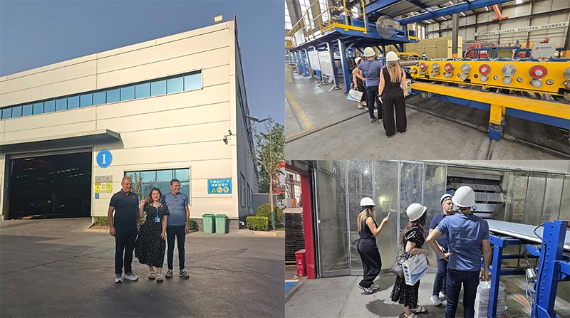 Argentine clients visiting