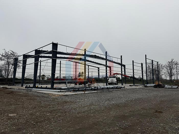 steel structure cold store construction