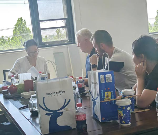 Iceland customer visit