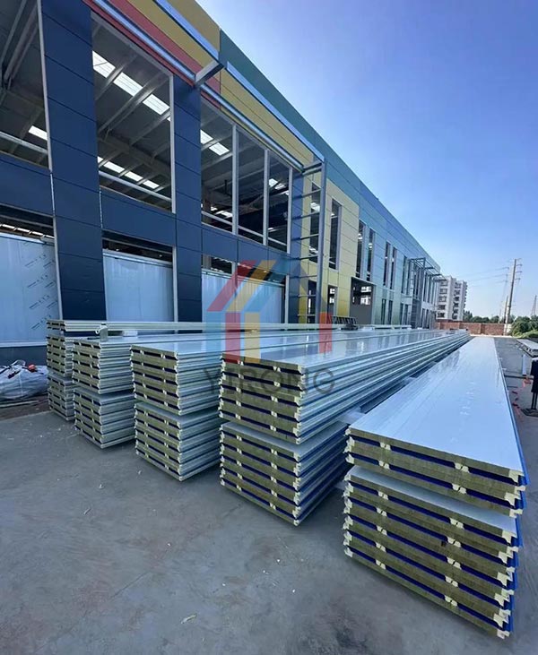 rock wool panel solution for warehouse