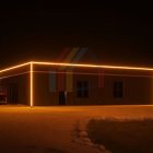 25x25m clear span steel warehouse in Bosnia and Herzegovina