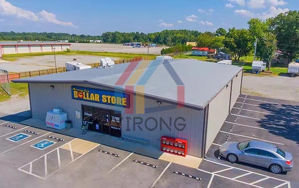 prefab steel storage building